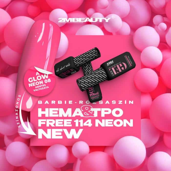 Gel Lack - HEMA Mentes 114 - Neon (13 ml) (3)