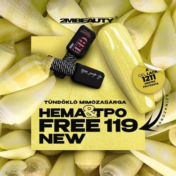 Gel Lack - HEMA Mentes 119 (13 ml) (3)
