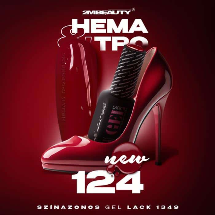 Gel Lack - HEMA Mentes 124 (5ml - mini me) (2)