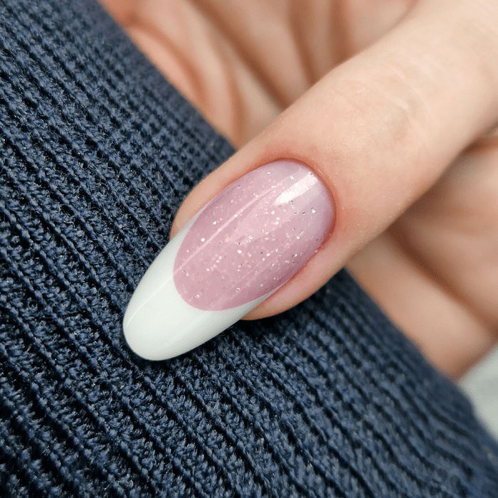 Smart Dark Nude Glitter Gel - HEMA Mentes Építőzselé (15g) (2)
