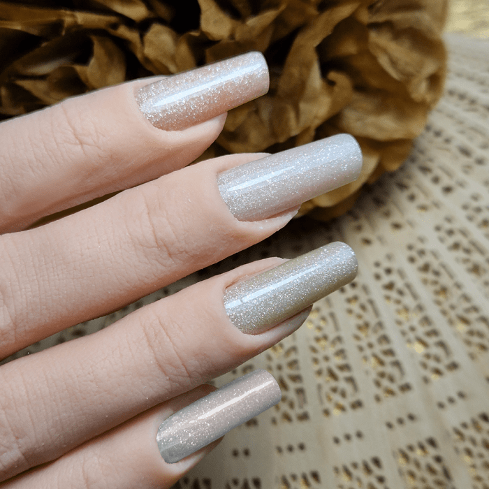 Acryl Pro Gel Shimmer Nude - HEMA Mentes Akrilzselé (15g) (2)