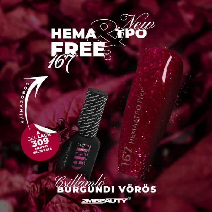 Gel Lack - HEMA Mentes 167 (13 ml) (2)