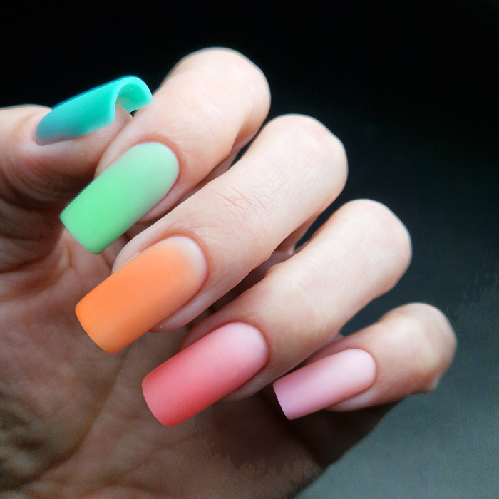 No Filing - Mango Sorbet - HEMA Mentes Reszelésmentes Építőzselé (15g) (2)
