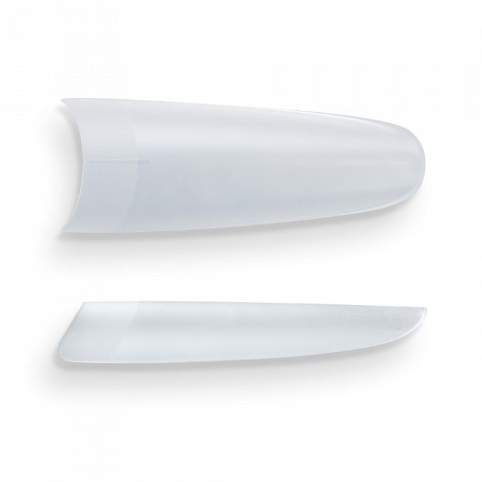 Easy Press On Nail Tip Half Long Oval - 160 DB Tip (160db - zacskóval) (2)