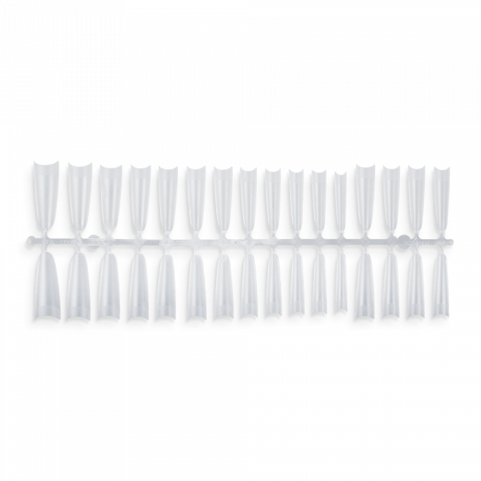 Easy Press On Nail Tip Half Long Oval - 160 DB Tip (160db - zacskóval) (3)