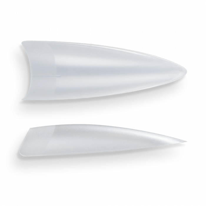 Easy Press On Nail Tip Half Long Almond - 160 DB Tip (160db - zacskóval) (2)