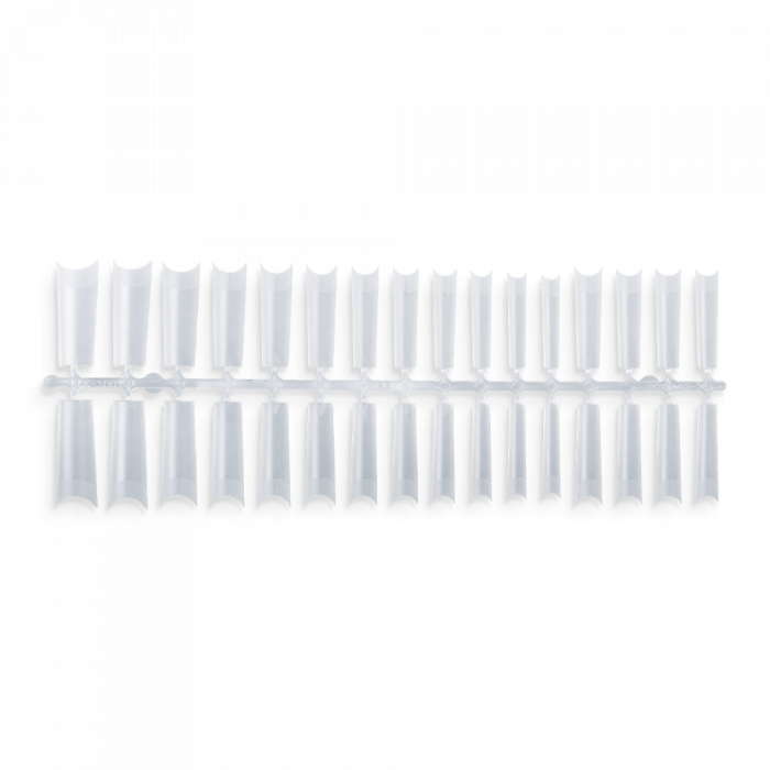 Easy Press On Nail Tip Half Long Square - 160 DB Tip (160db - zacskóval) (3)