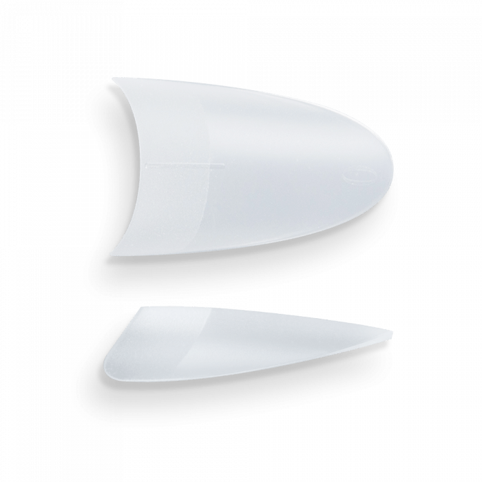 Easy Press On Nail Tip Half Short Almond - 160 DB Tip (160db - zacskóval) (2)