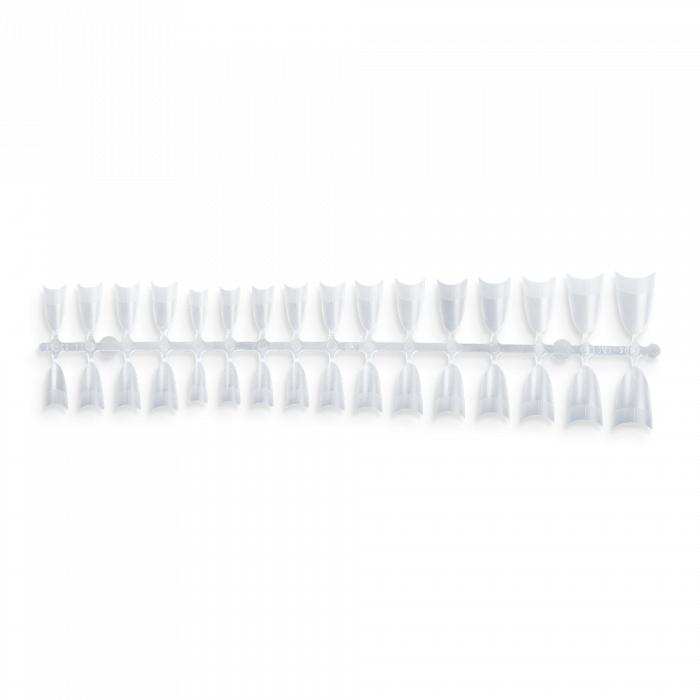 Easy Press On Nail Tip Half Short Almond - 160 DB Tip (160db - zacskóval) (3)