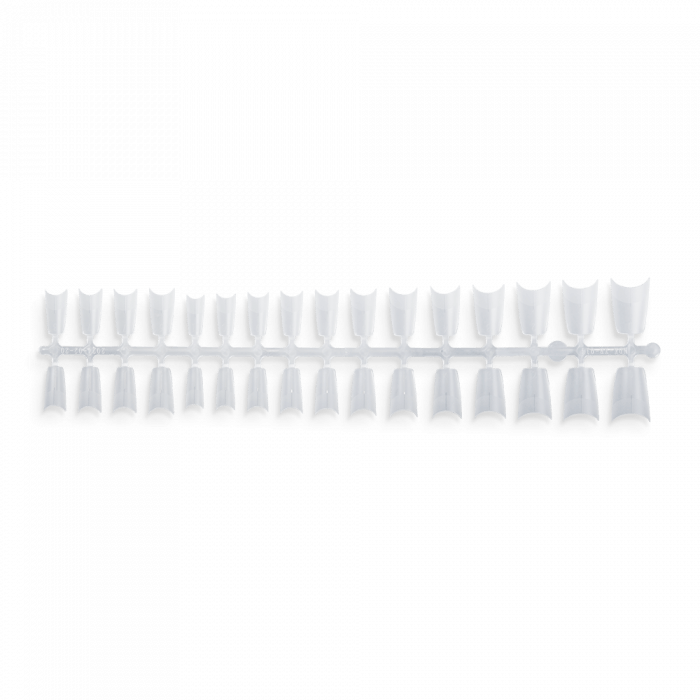 Easy Press On Nail Tip Half Short Coffin - 160 DB Tip (160db - zacskóval) (3)