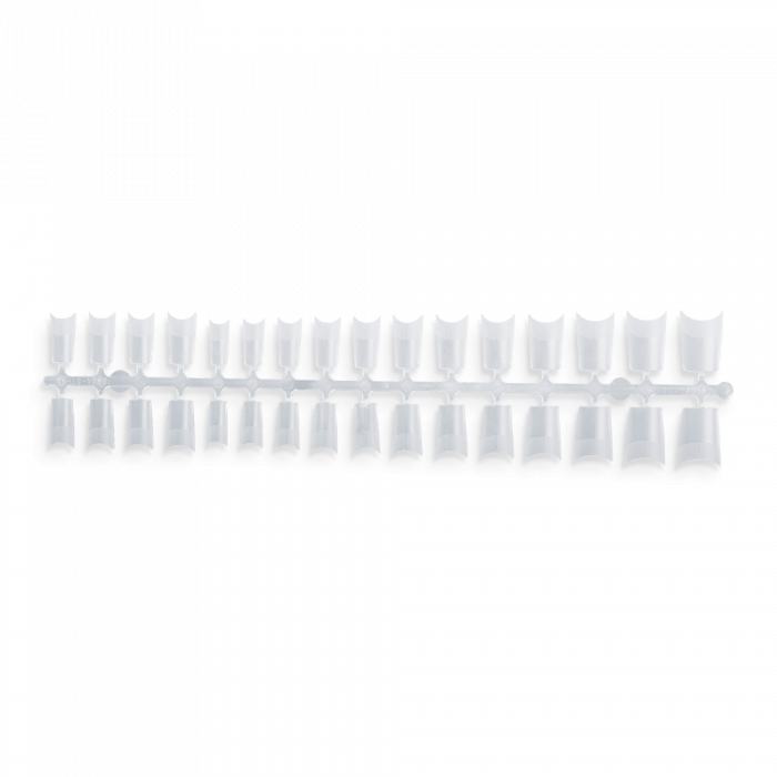 Easy Press On Nail Tip Half Short Square - 160 DB Tip (160db - zacskóval) (3)