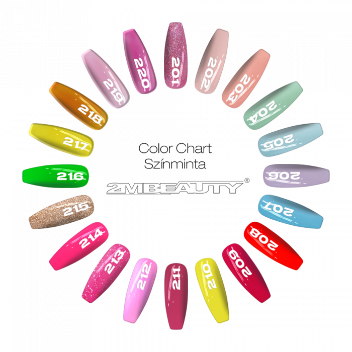 Gel Lack - HEMA Mentes 205 (13 ml) (3)