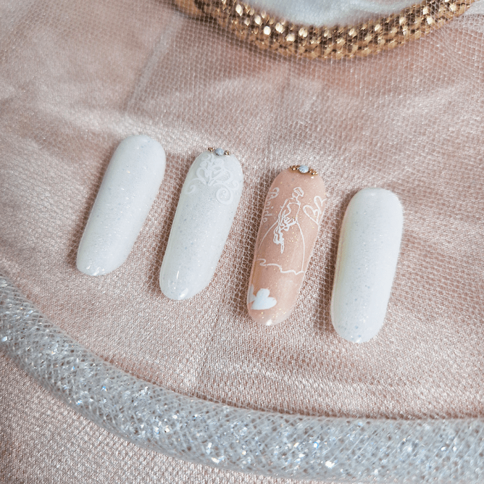 BIAB - Wedding - Whity - HEMA Mentes Ecsetes Építőzselé (5ml - mini me) (4)