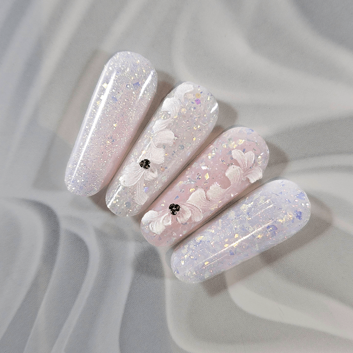 Liquid Polygel No Filing - Glossy Bride - 04 Light Purple - HEMA Mentes Reszelésmentes Építőzselé (15g) (2)