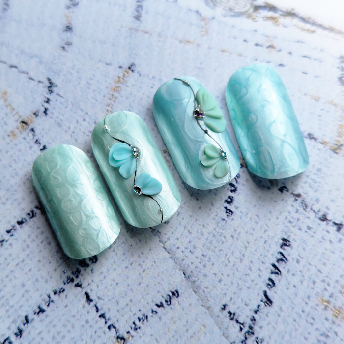 Gel Lack - Satin - 05 Sky Blue - HEMA Mentes (13 ml) (2)