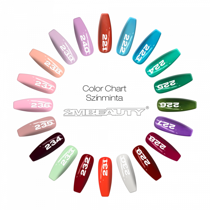 Gel Lack - HEMA Mentes 231 (5ml - mini me) (3)
