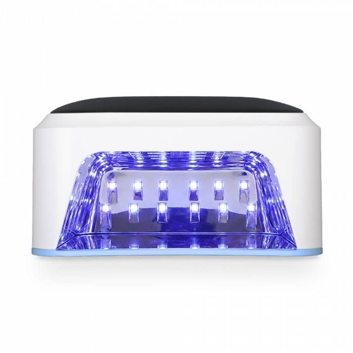 Akkumulátoros Kéztámaszos MultiLED Lámpa 01 - 48W Pillow UVLED - Kék (Fehér Párna, db) (4)