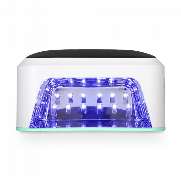 Akkumulátoros Kéztámaszos MultiLED Lámpa 01 - 48W Pillow UVLED - Zöld (Fehér Párna, db) (4)