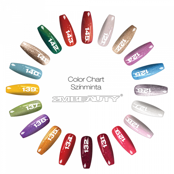Színes Zselé - Csillámos 124 - HEMA Mentes (5g) (2)