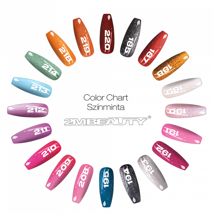 Színes Zselé - Csillámos 194 - HEMA Mentes (5g) (2)