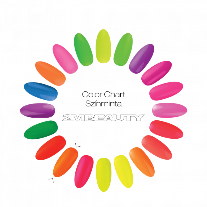 Színes Zselé - Neon 233 - HEMA Mentes (5g) (2)