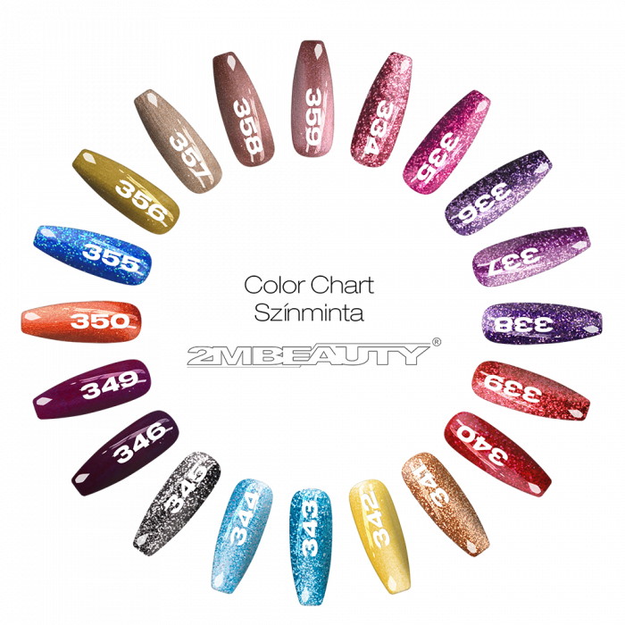 Színes Zselé - Csillámos 339 - HEMA Mentes (5g) (2)