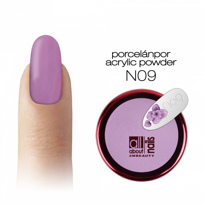 Színes porcelánpor - N9 (5g) (2)