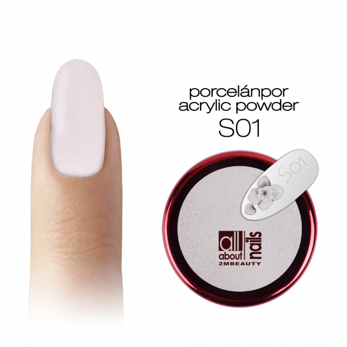 Színes Porcelánpor - selyemfényű S01 (5g) (2)