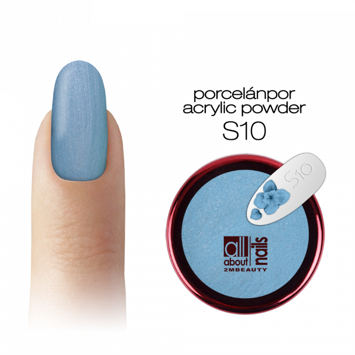 Színes Porcelánpor - selyemfényű S10 (5g) (2)