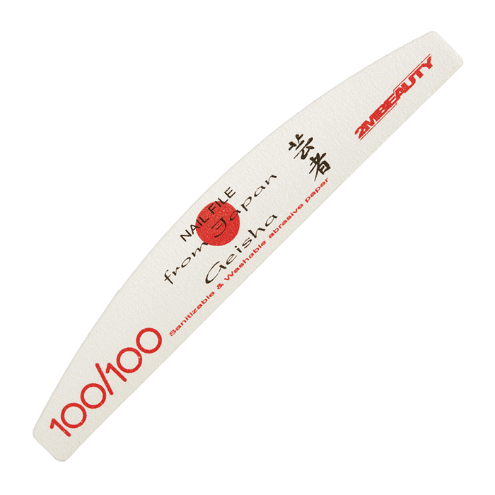 Félhold Körömreszelő Japán - Geisha Fehér #100/100 (10 db) (3)