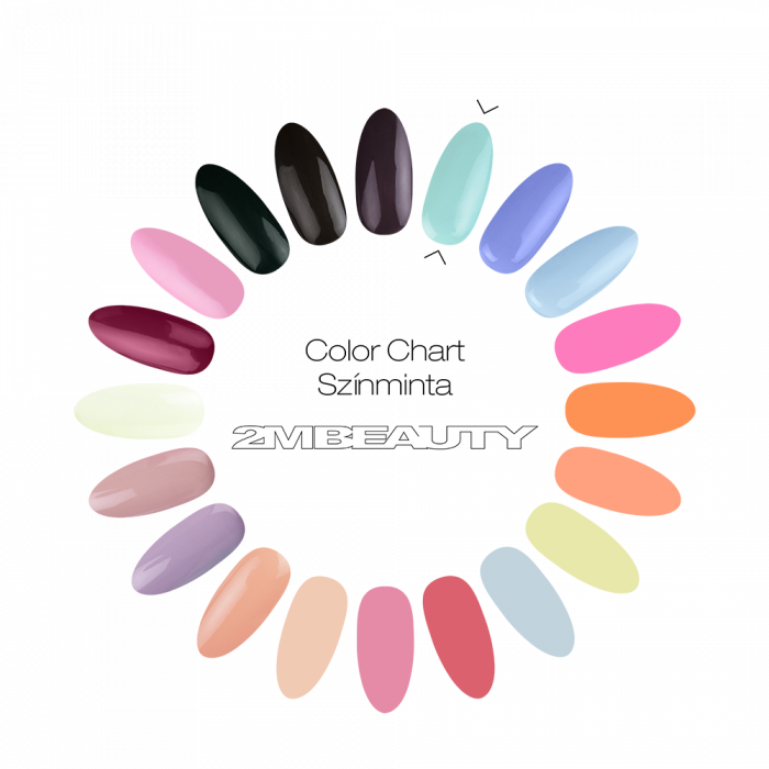 Gel Lack - Matt 0827 - HEMA Mentes (5ml - mini me) (2)