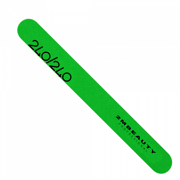 Egyenes Körömreszelő - Neon Zöld #240/240 (3)
