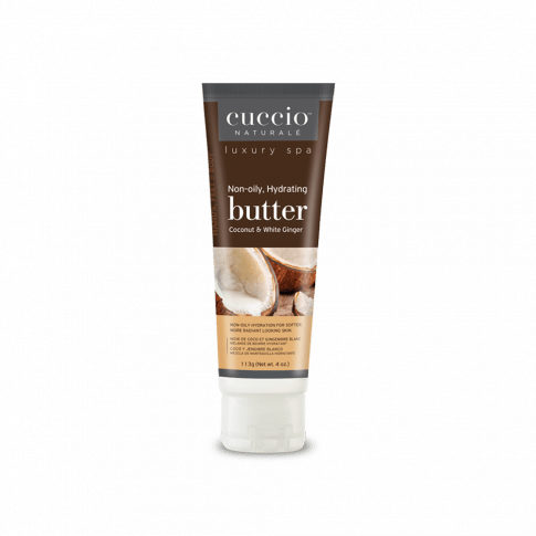Cuccio Testvaj Kókusszal és Fehér Gyömbérrel - Non-Oily, Hydrating Butter Blends Coconut & White Ginger