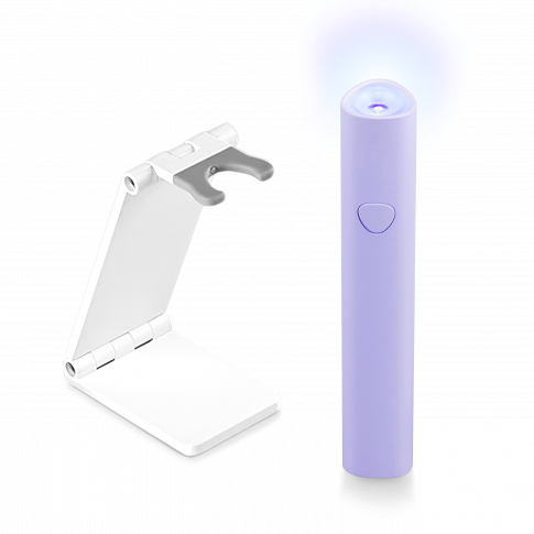 Design LED Lámpa - Akkumulátoros, Állvánnyal