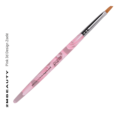 Pink 3D Design zselé ecset