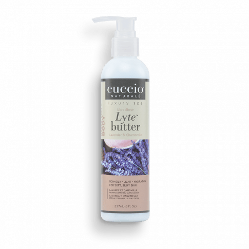 Cuccio Ultrakönnyű Testvaj Levendulával és Kamillával - Lyte Butter Ultra Sheer Lavender & Chamomile