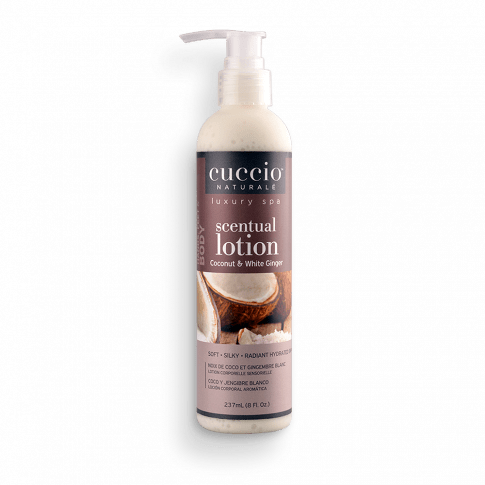 Cuccio Hidratáló Krém Kókusszal és Fehér Gyömbérrel - Scentual Lotion Coconut & White Ginger
