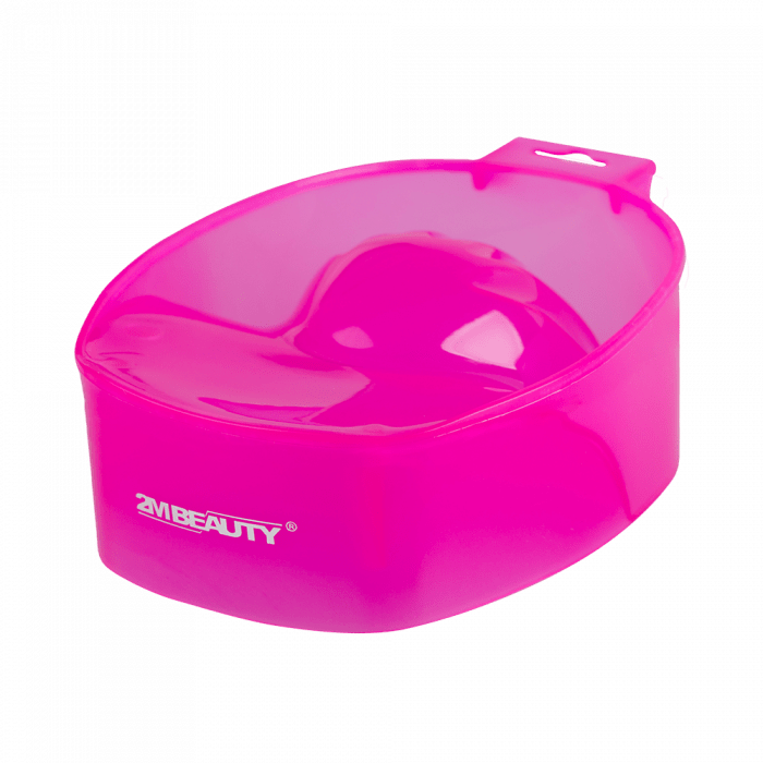 Manikűr tál (Áttetsző pink, db)