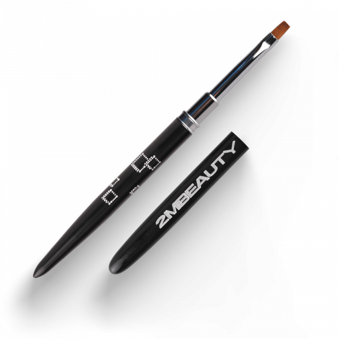 Zselé ecset Gel #4 Long (Black Abstract 2017)