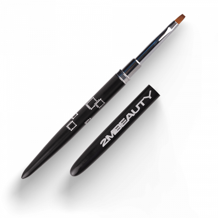 Zselé ecset Gel #2 Long (Black Abstract 2017)