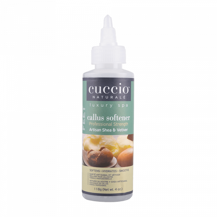 Cuccio Bőrkeményedés Puhító Shea Vajjal És Khus-Khus-szal - Callus Softener Artisan Shea & Vetiver (118 ml)