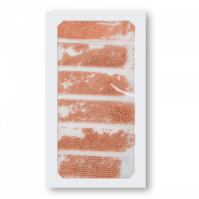 Szórógyöngy mix 6 méretben (Rose Gold)