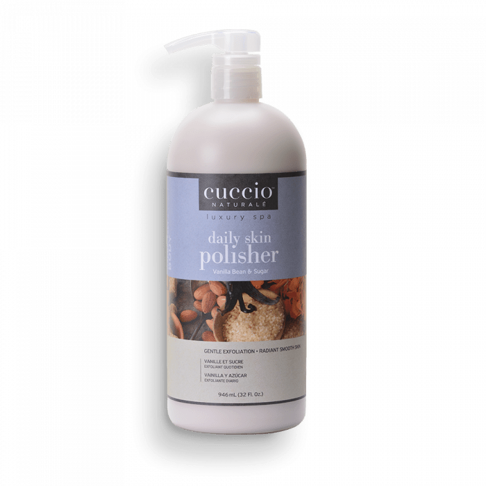 Cuccio Mikroszemcsés Bőrradír Vaníliával és Cukorral - Daily Skin Polisher Vanilla Bean & Sugar (946ml)