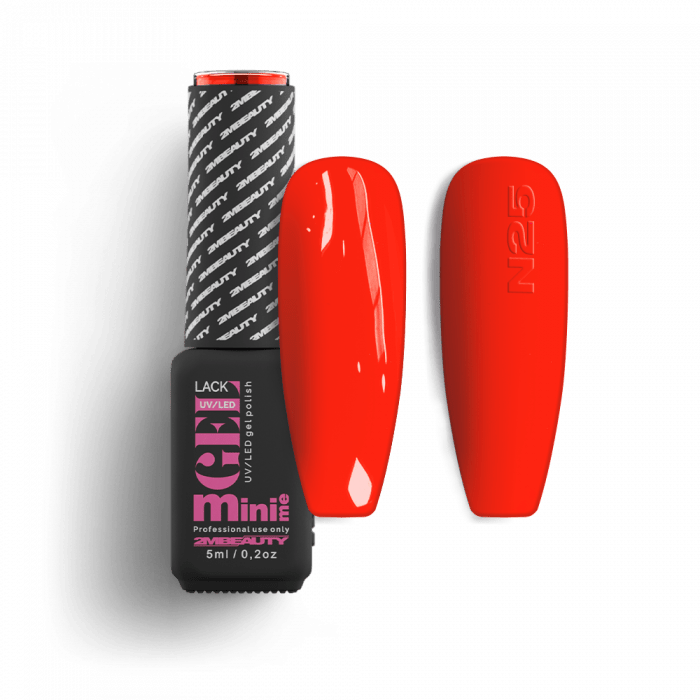 Gel Lack - Neon N025 - HEMA Mentes (5ml - mini me)
