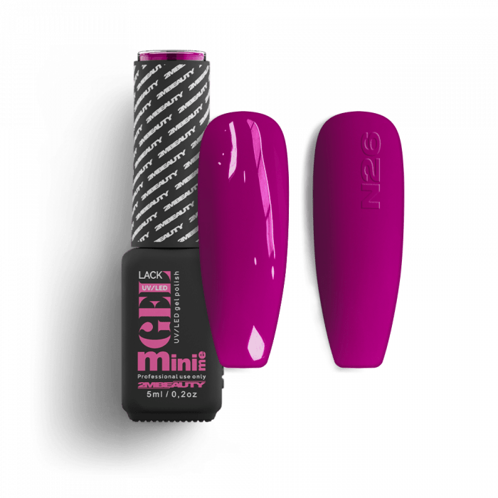 Gel Lack - Neon N026 - HEMA Mentes (5ml - mini me)