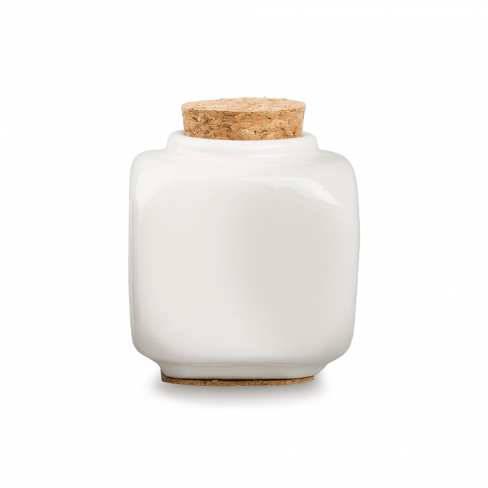Liquidtartó Porcelán (Fehér, Square)