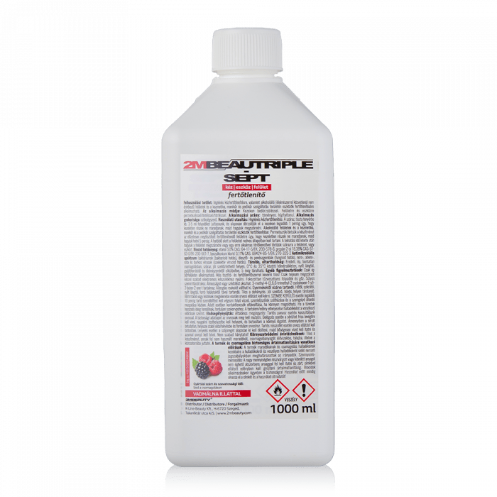 2MBeautriple-Sept - 3in1 Fertőtlenítő - Vadmálna (1000ml )