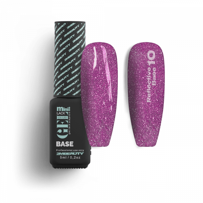 Gel Lack - Reflective Base 10 - HEMA Mentes (5ml - mini me)