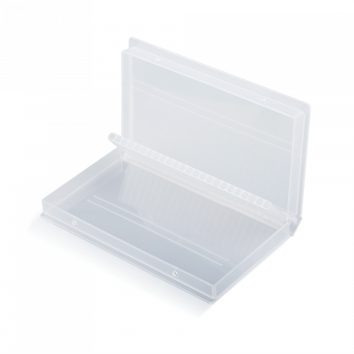 Csiszolófej Tartó Tok 12-24 Darabos (Clear)