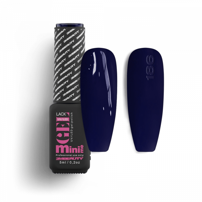 Gel Lack - HEMA Mentes 186 (5ml - mini me)